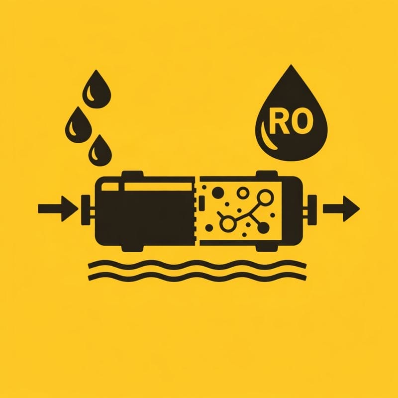 ivóvíztisztító rendszer működése