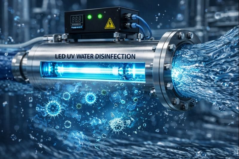 UV vízfertőtlenítő berendezés működése